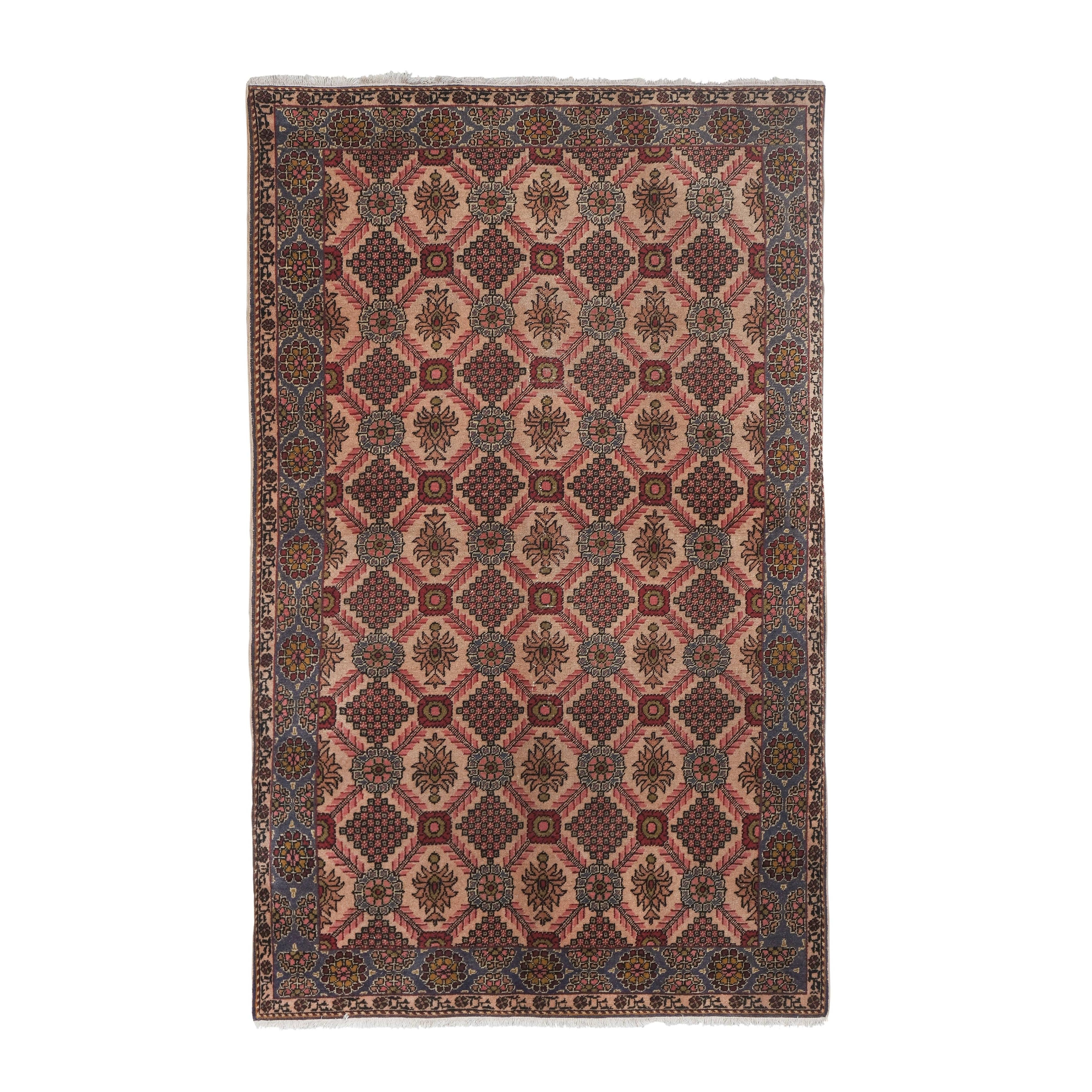 Vintage Turkish Rug 4'4'' x 6'8''
