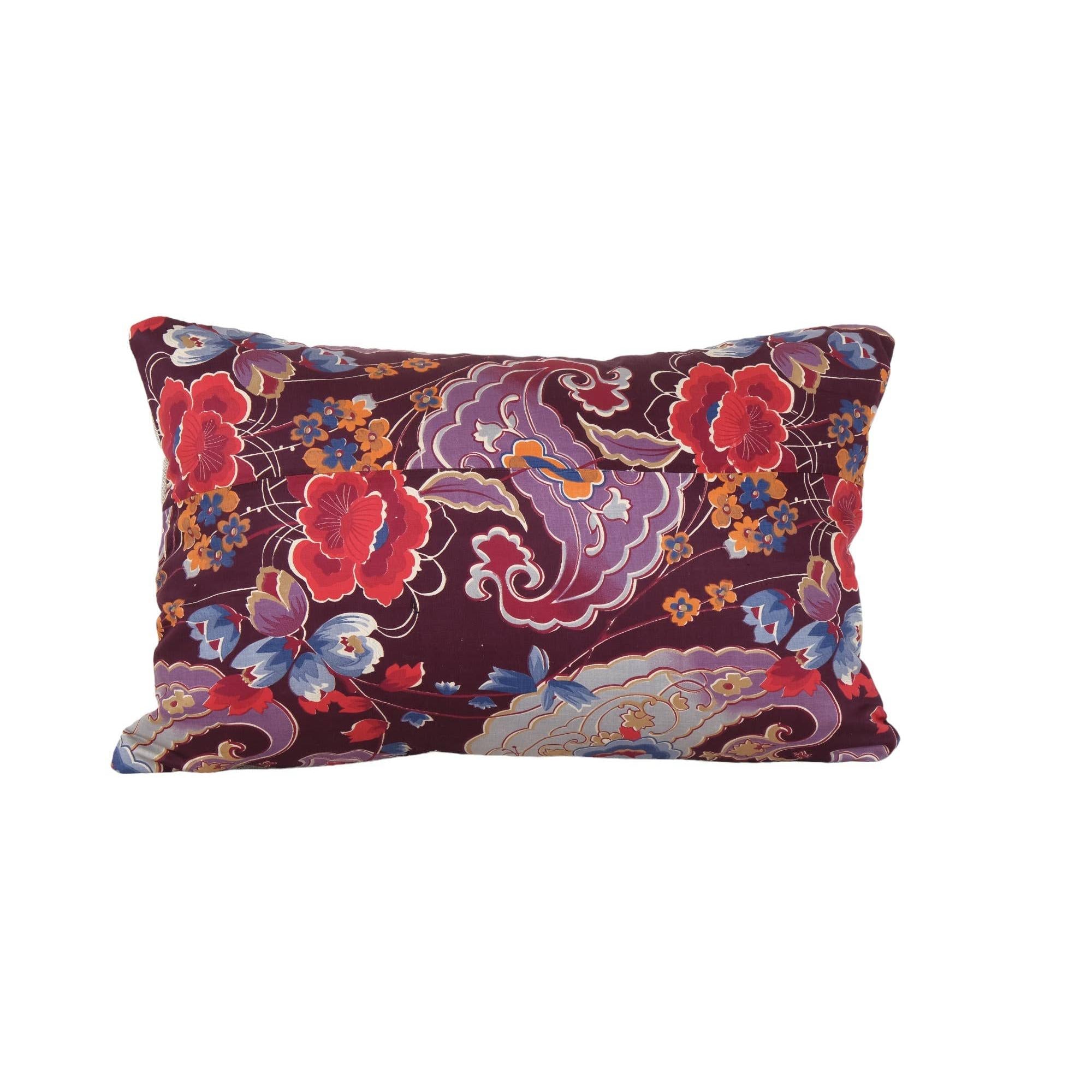 Uzbek Roller Printed Pillow Cover | 16'' x 22''