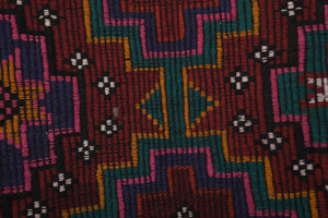 Vintage Turkish Kilim Rug 6'2'' x 9'7''