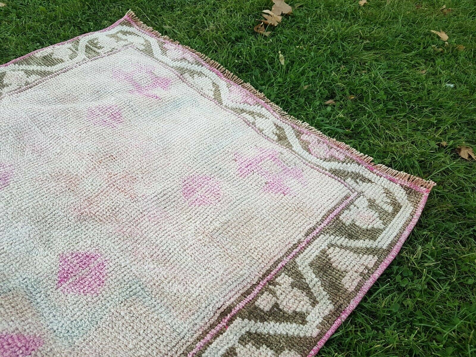Vintage Herki Runner Rug 3' x 12'6''