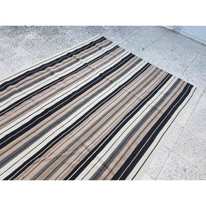 Vintage Turkish Kilim Rug 4'9'' x 9'3''