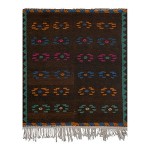 Vintage Turkish Shaggy Tulu Rug 45'' x 54''