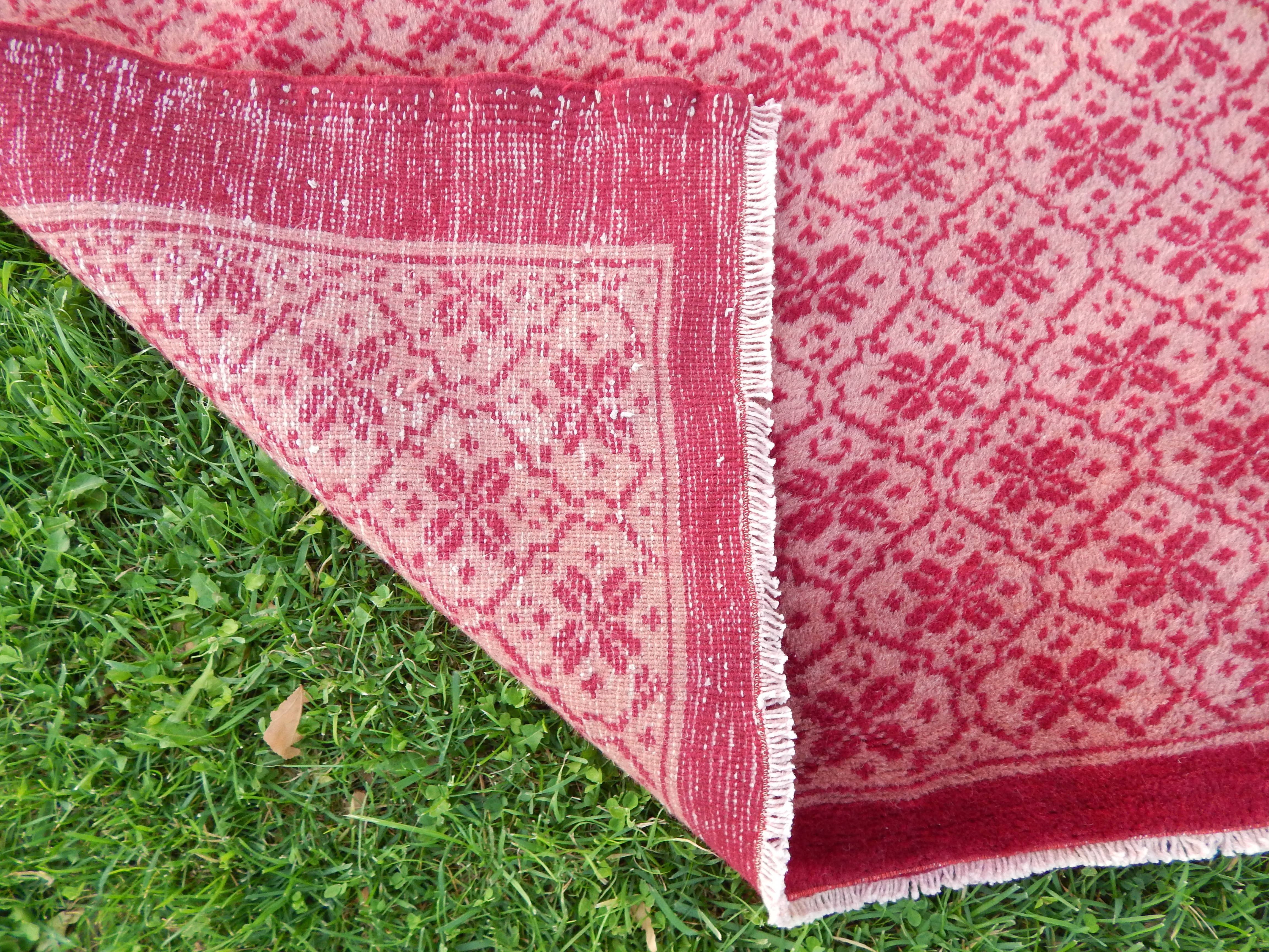Vintage Turkish Tulu Rug 3'10'' x 5'11''
