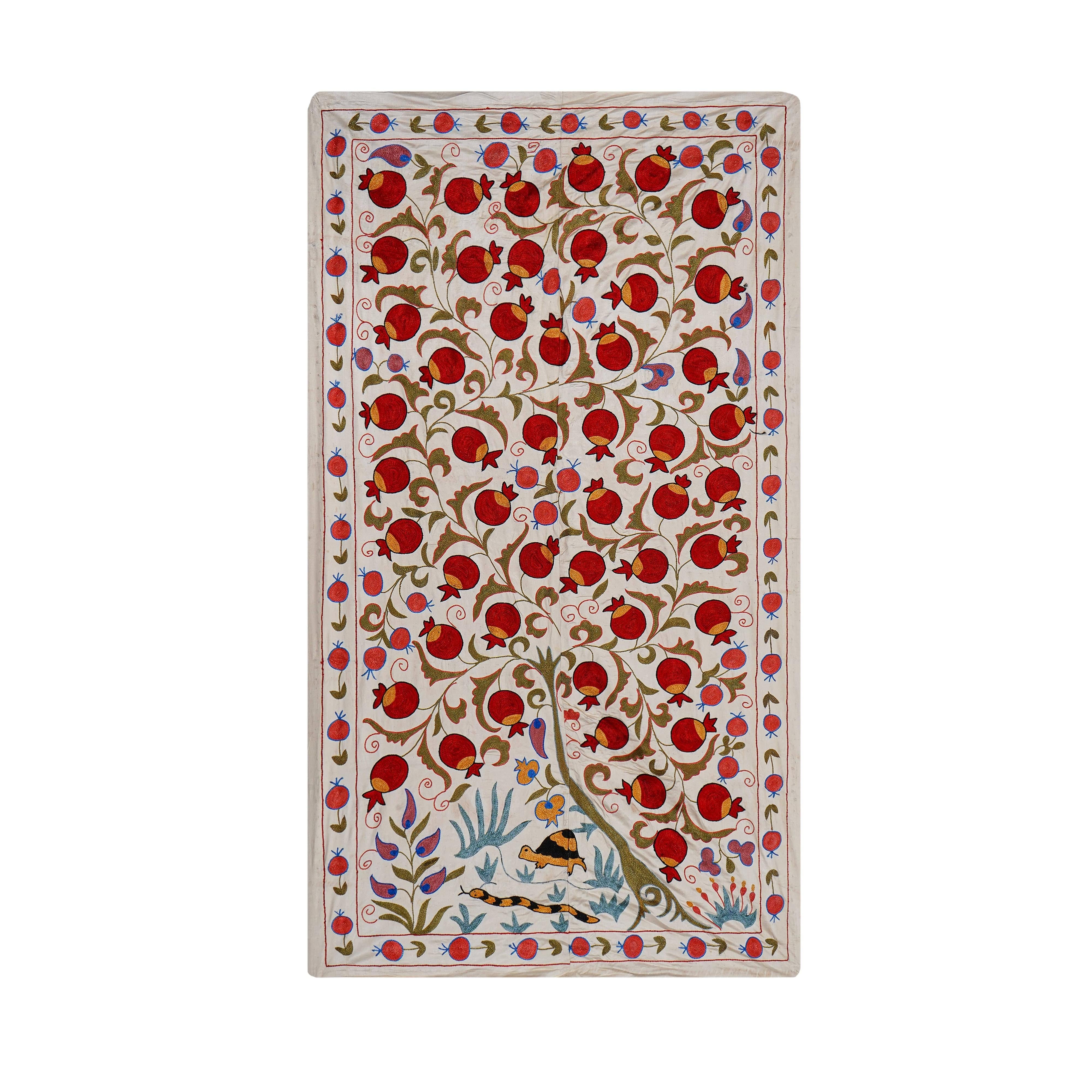 Suzani Wall Hanging & Bedspread | 3'5'' x 6'1''