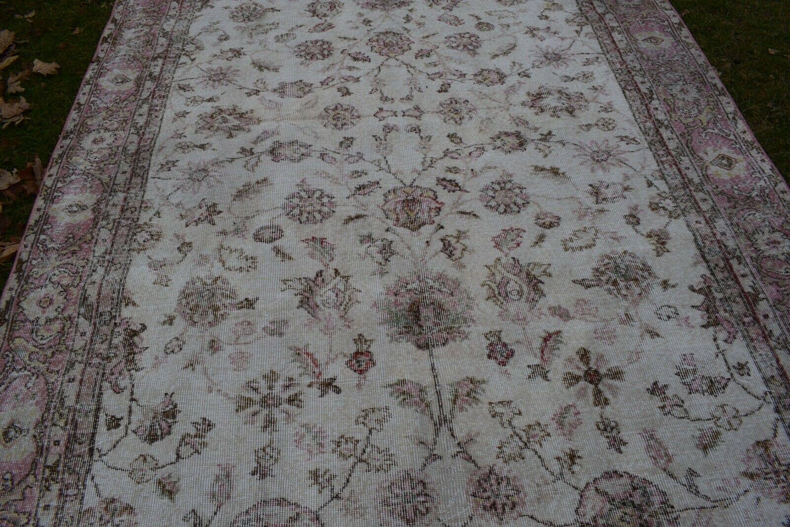 Vintage Oushak Rug 6'5'' x 10'