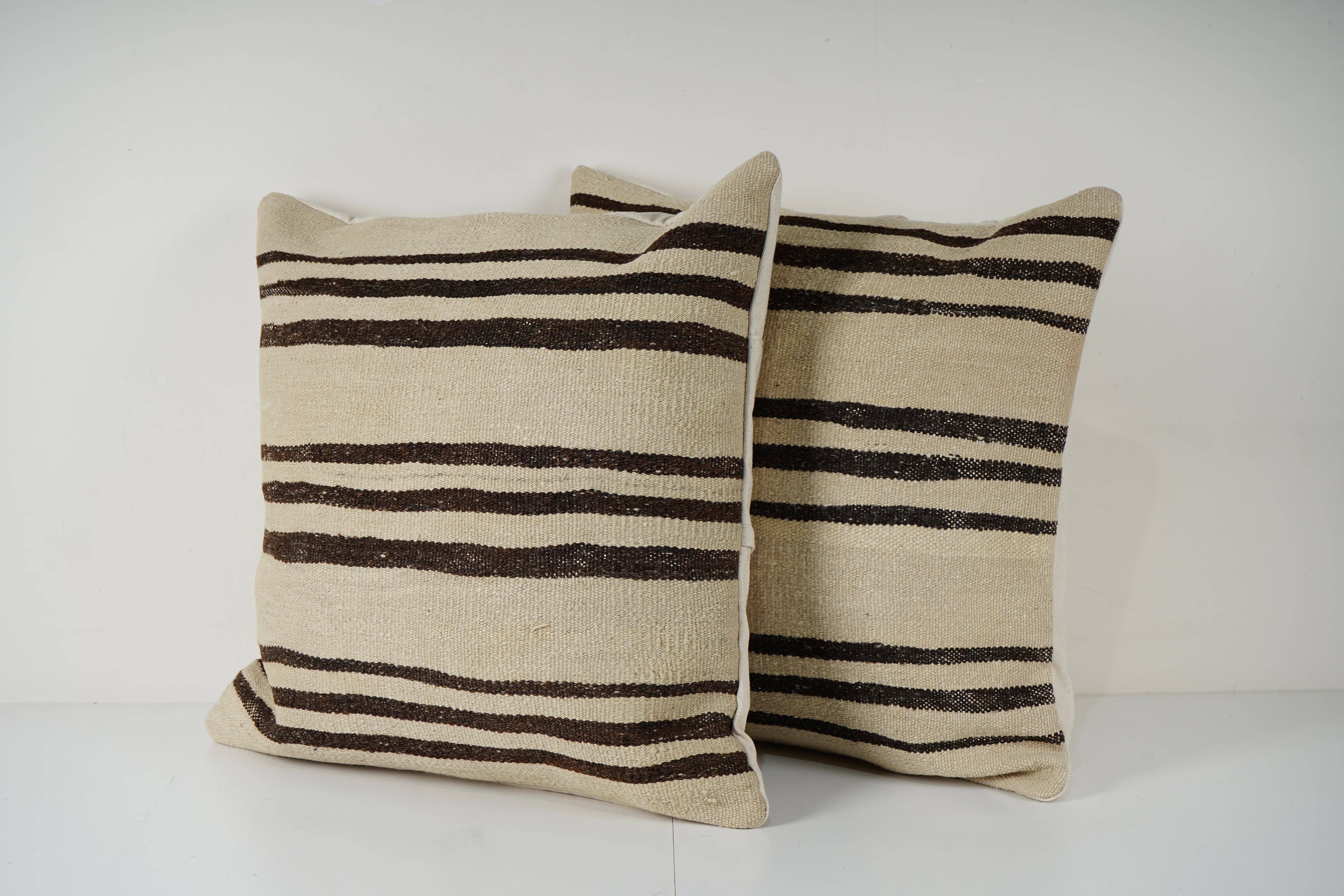 Kilim Pillow Cover Set of 2 | 24'' x 24''