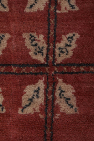 Vintage Turkish Kars Oushak Rug 4'8'' x 6'9''
