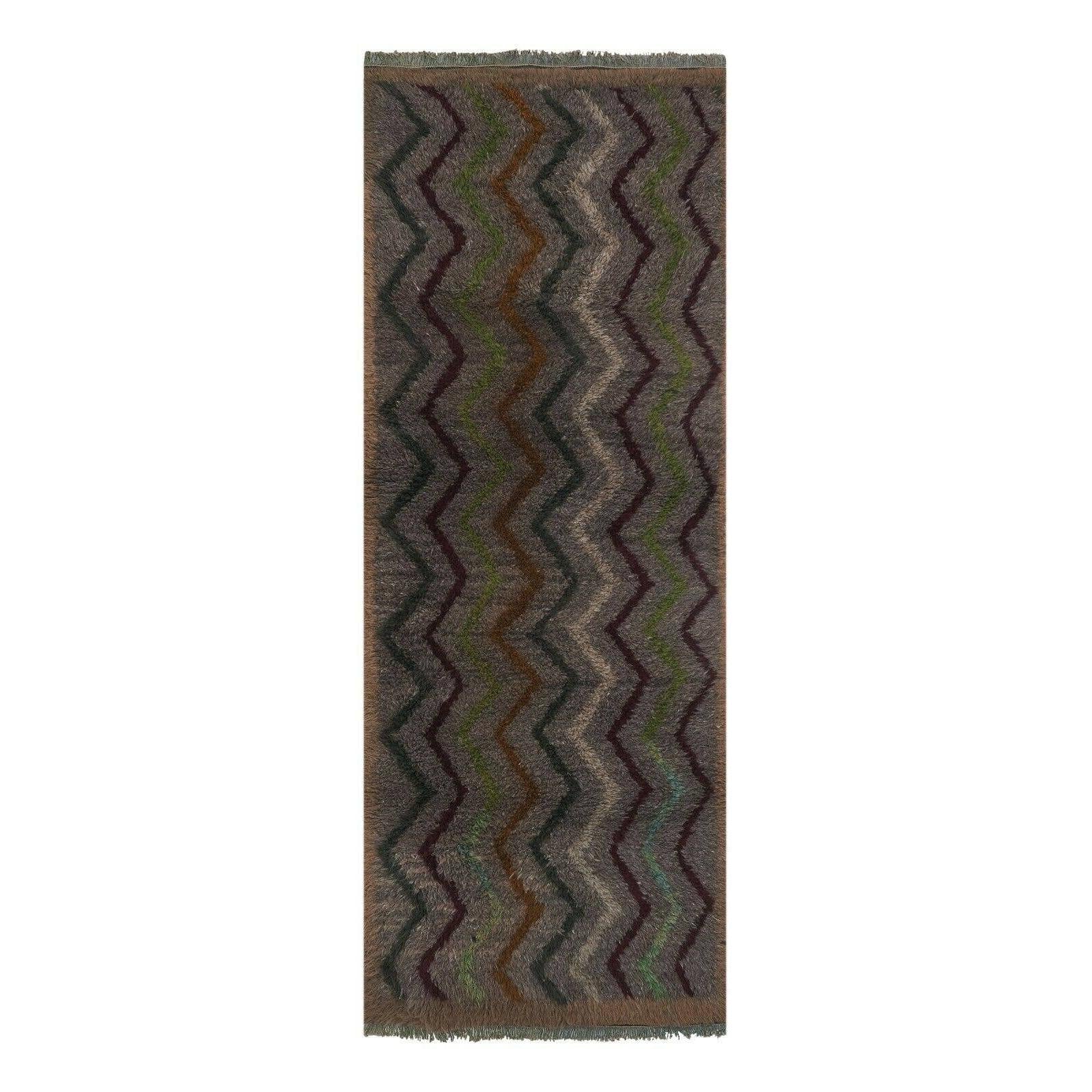 Vintage Turkish Tulu Rug 2'10'' x 7'