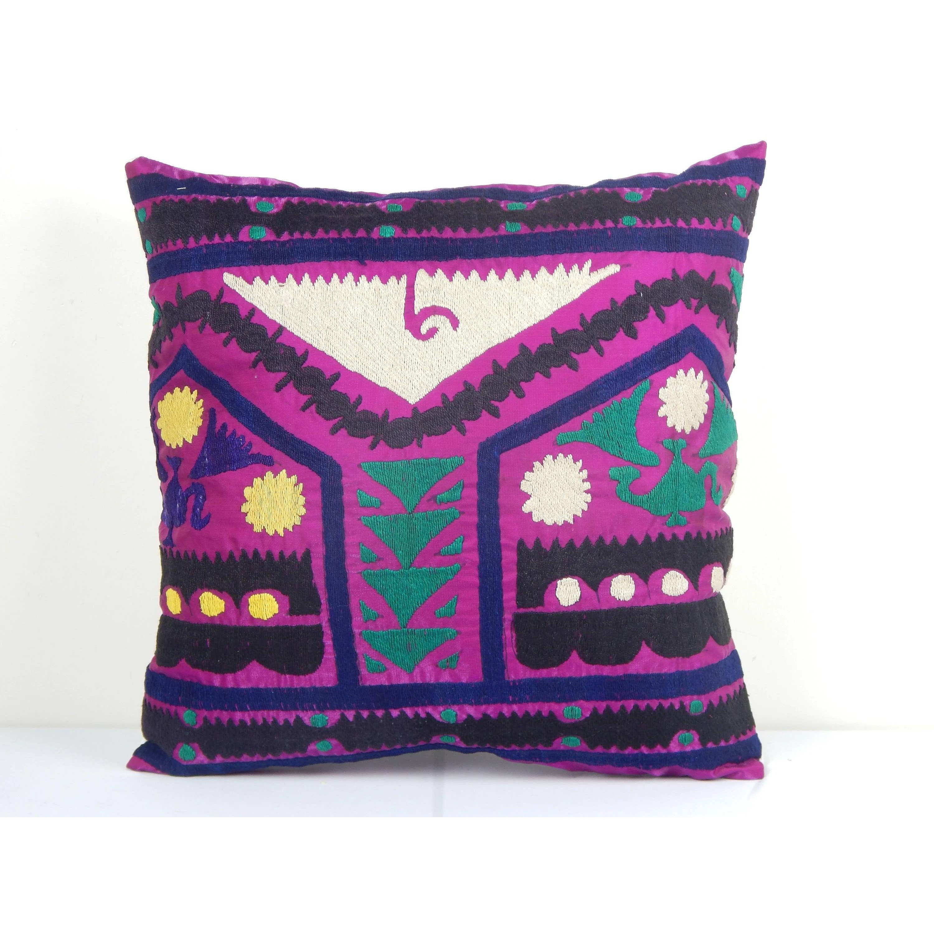 Suzani Pillow Cover | 16'' x 16''