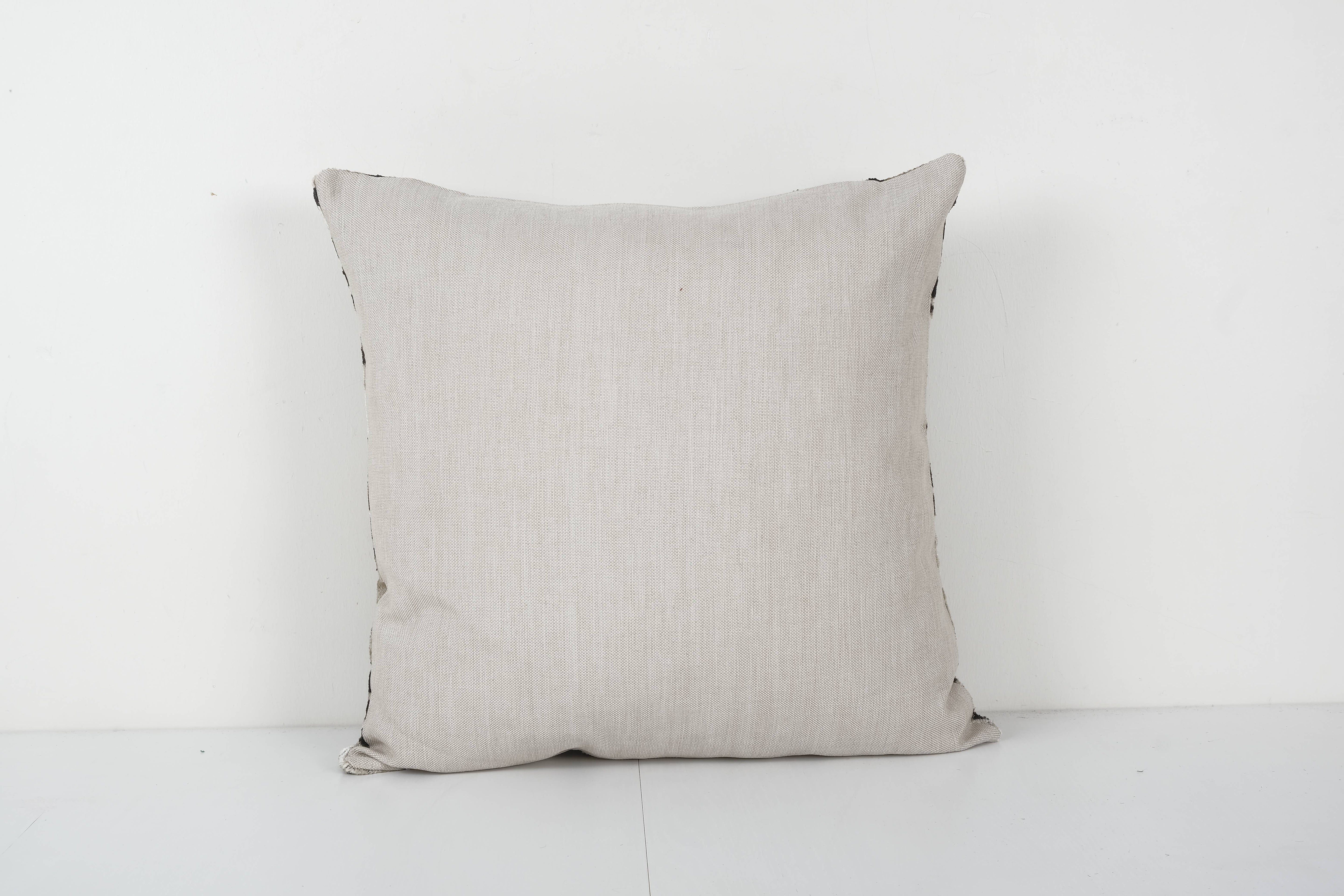 Silk Ikat Velvet Pillow Cover | 21'' x 22''
