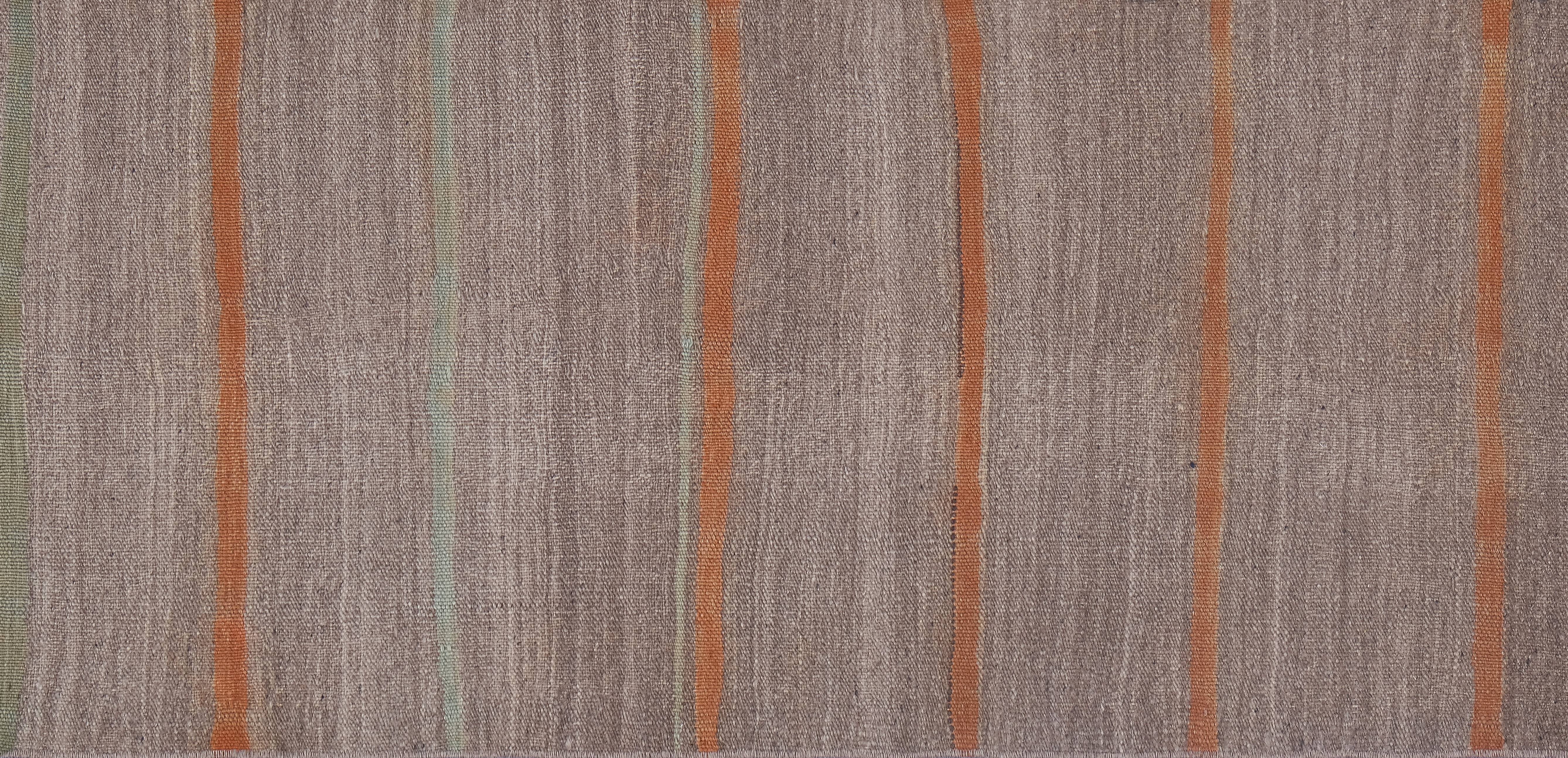 Vintage Turkish Kilim Runner 2'4'' x 10'