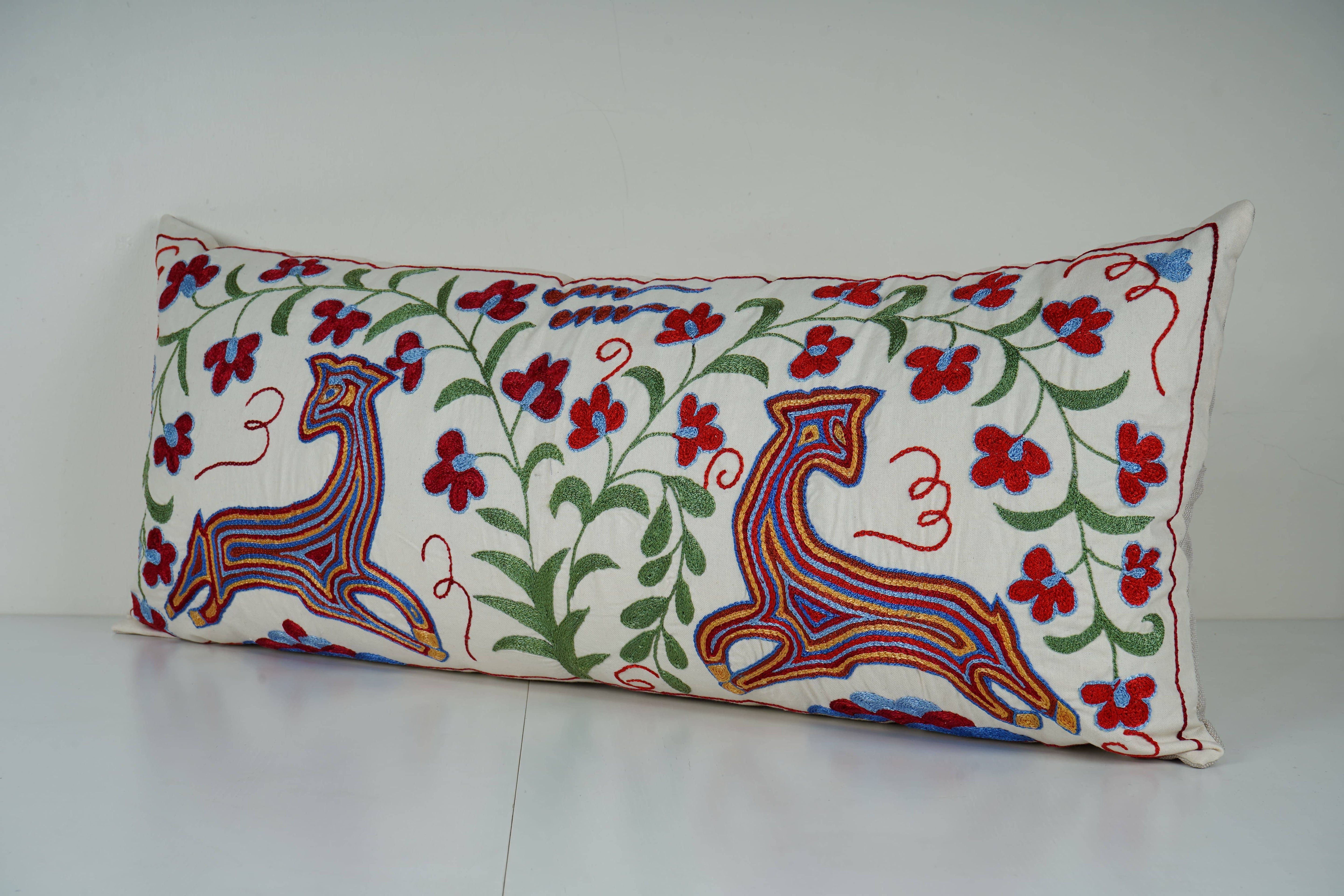 Suzani Bedding Pillow Cover | 16'' x 35''