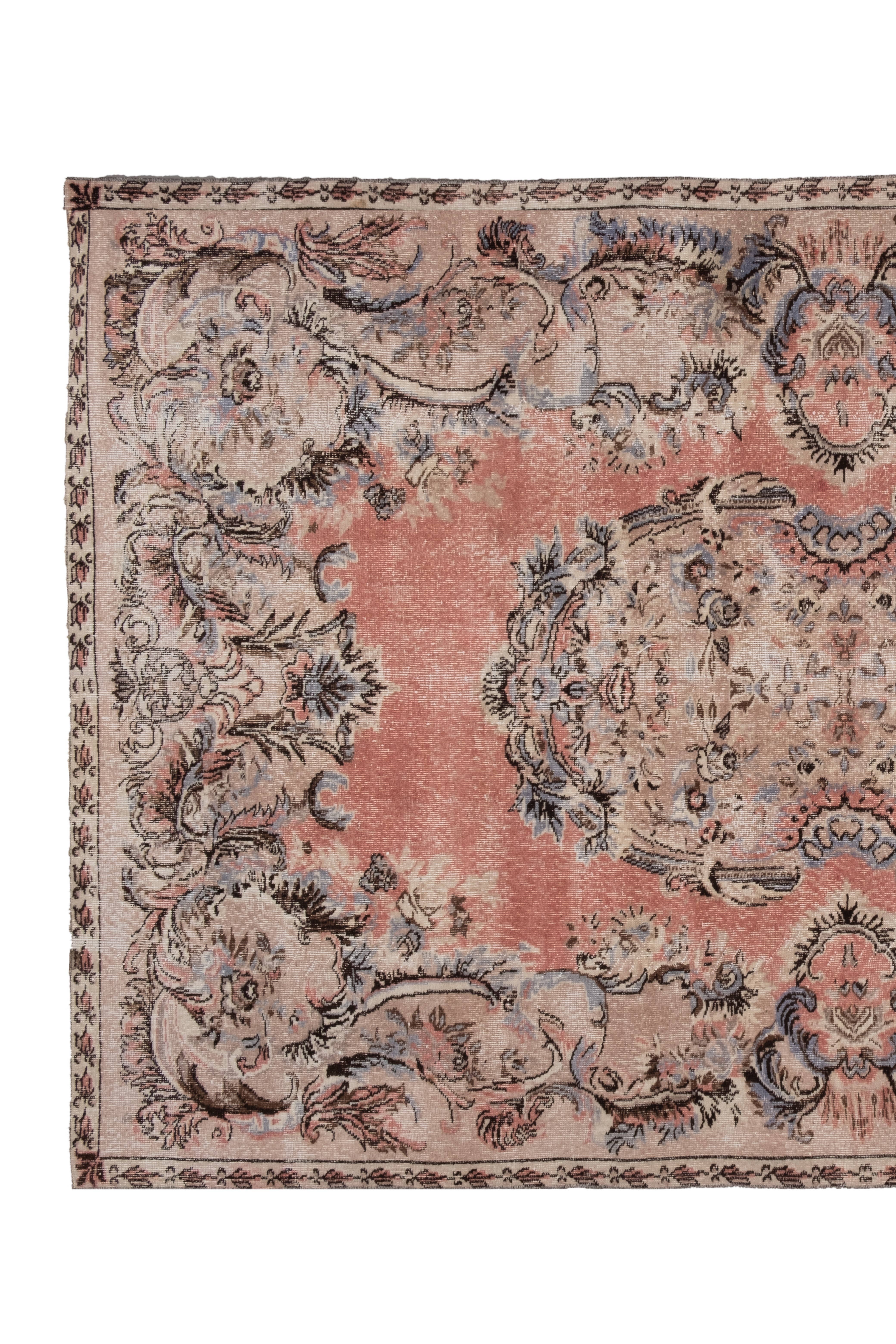 Vintage Oushak Rug 6'9'' x 10'8''