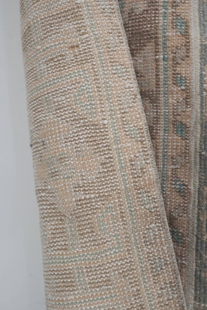 Vintage Turkish Anatolian Oushak Runner 2'6'' x 9'9''