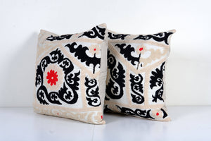 Suzani Pillow Cover Set of 2 | 21'' x 21''