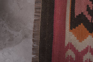 Vintage Kilim Runner 3'3'' x 15'
