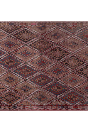 Vintage Turkish Kilim Rug 5'3'' x 7'9''
