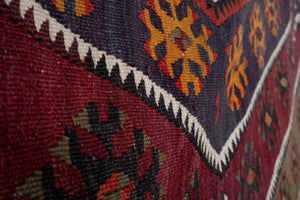 Vintage Turkish Kilim Runner 2'6'' x 12'6''