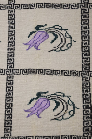 Vintage Turkish Kilim Rug 5'7'' x 8'2''