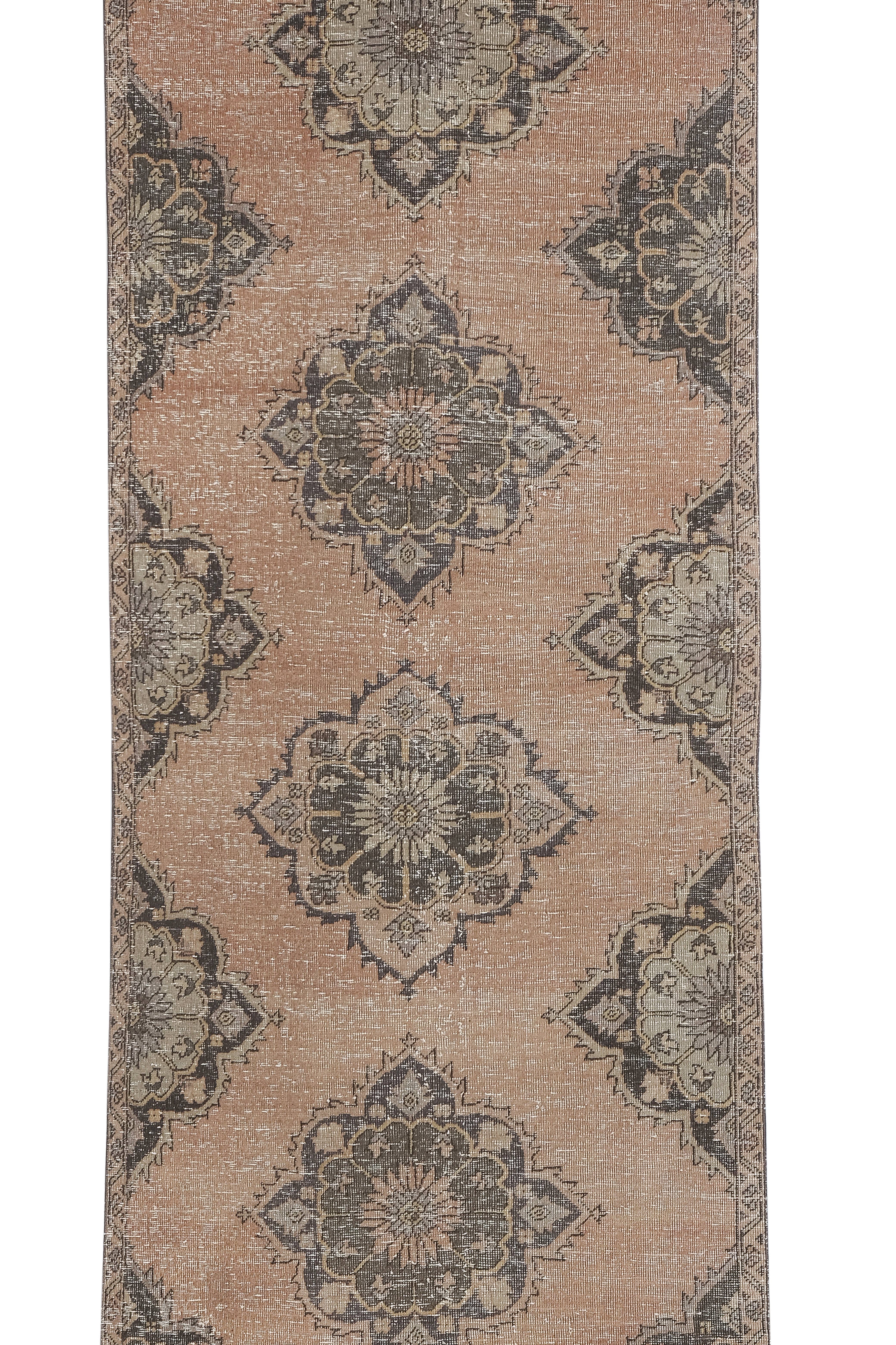 Vintage Oushak Runner 3'10'' x 12'9''
