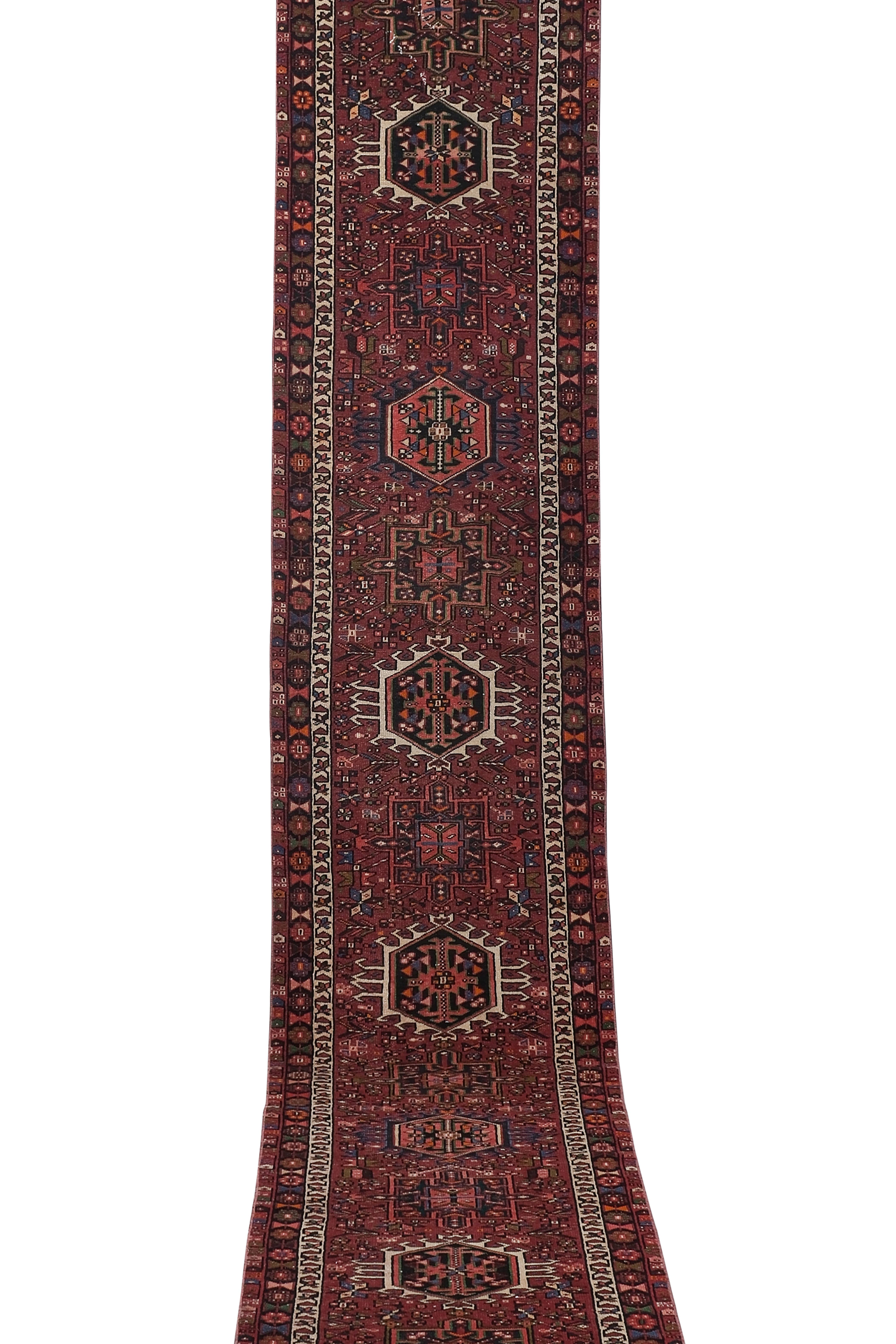 Vintage Turkish Anatolian Runner 2'9'' x 16'4''