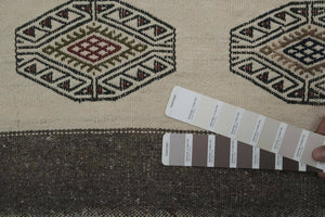 Vintage Turkish Konya Kilim Rug 5'4'' x 7'3''