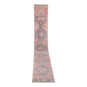 Vintage Oushak Runner 3'1'' x 24'5''