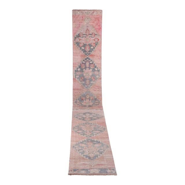 Vintage Oushak Runner 3'1'' x 24'5''