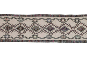 Vintage Turkish Kilim Runner 2'1'' x 15'9''