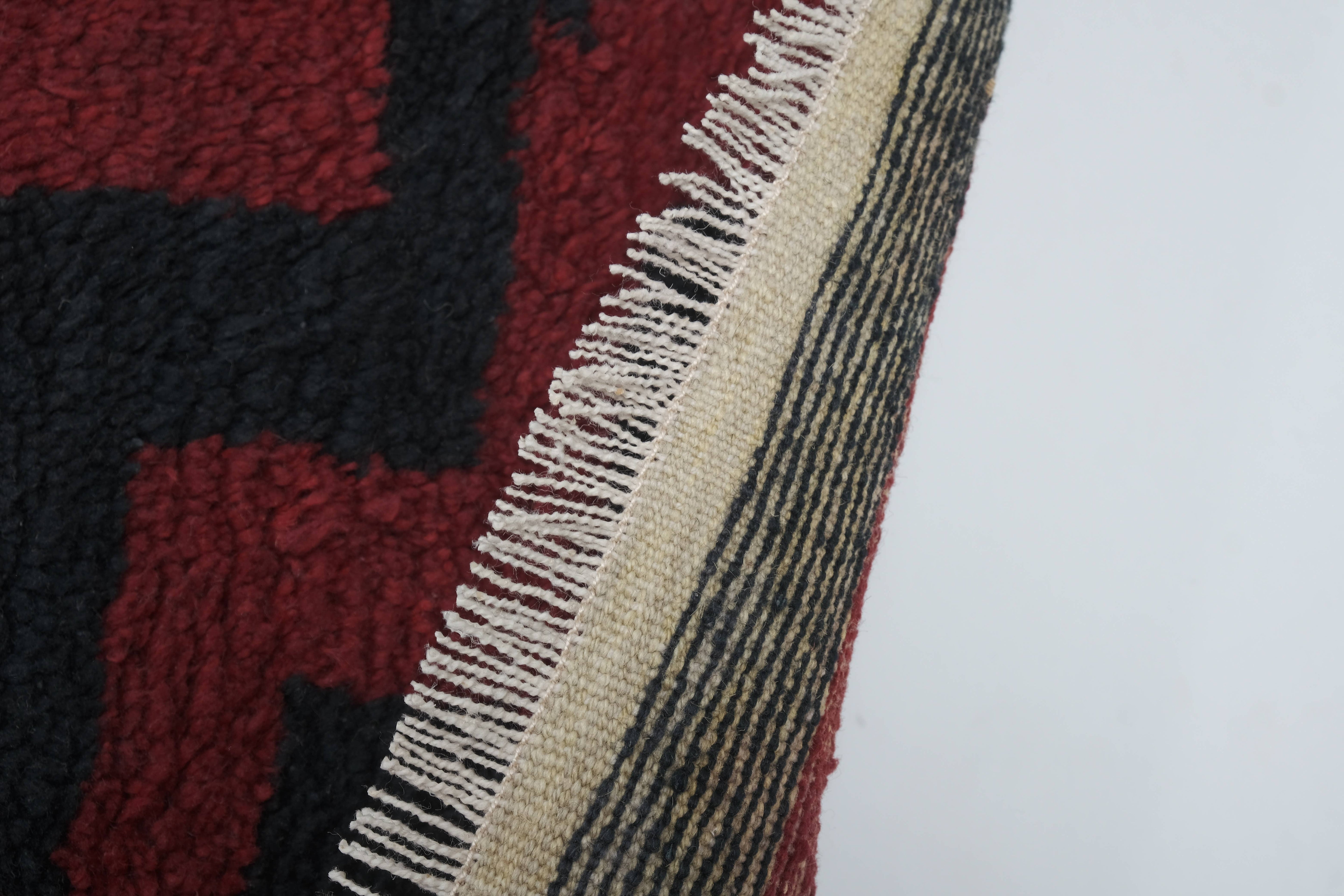 Vintage Turkish Tulu Rug 3'9'' x 6'2''