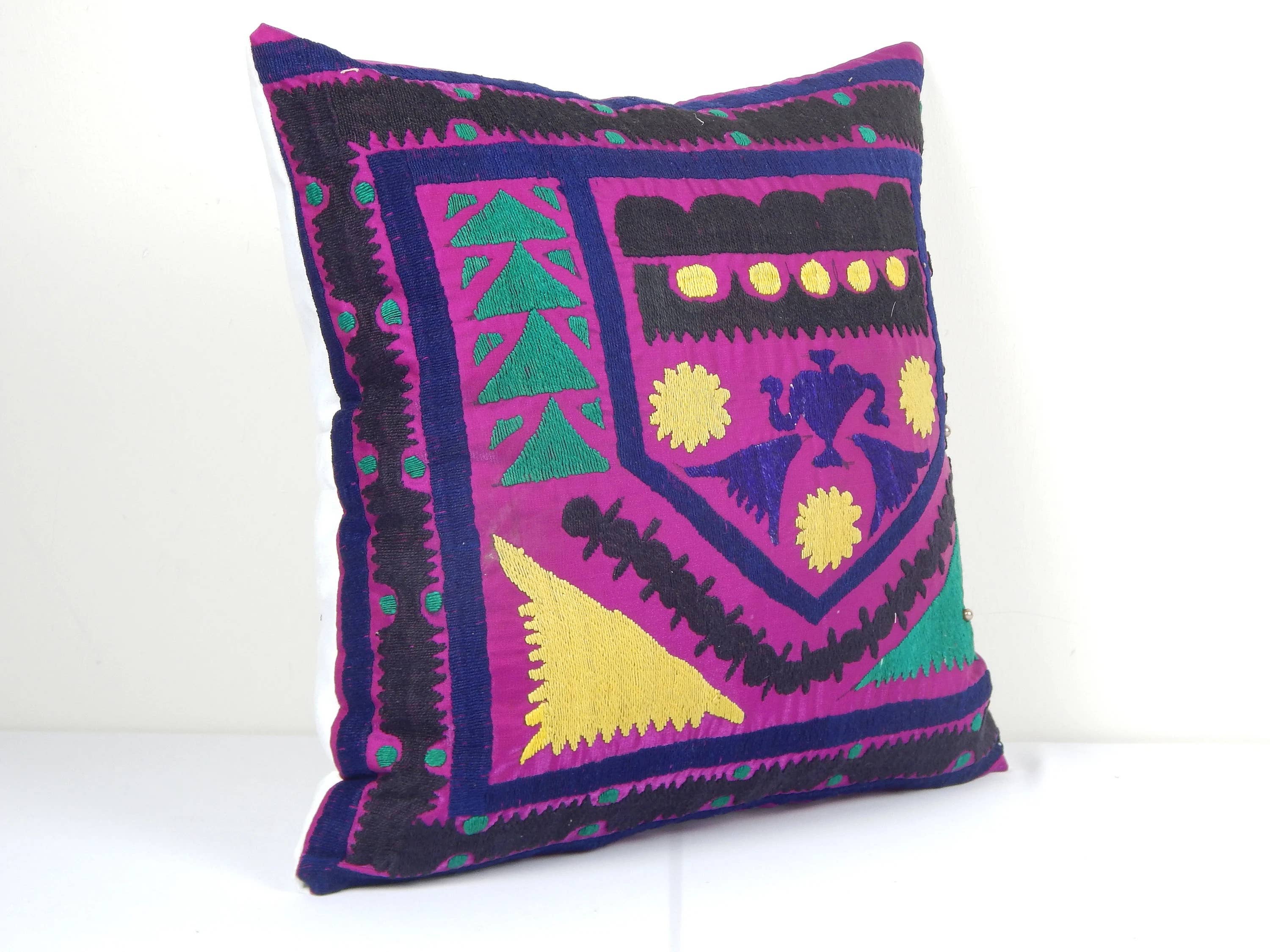 Suzani Pillow Cover | 16'' x 16''
