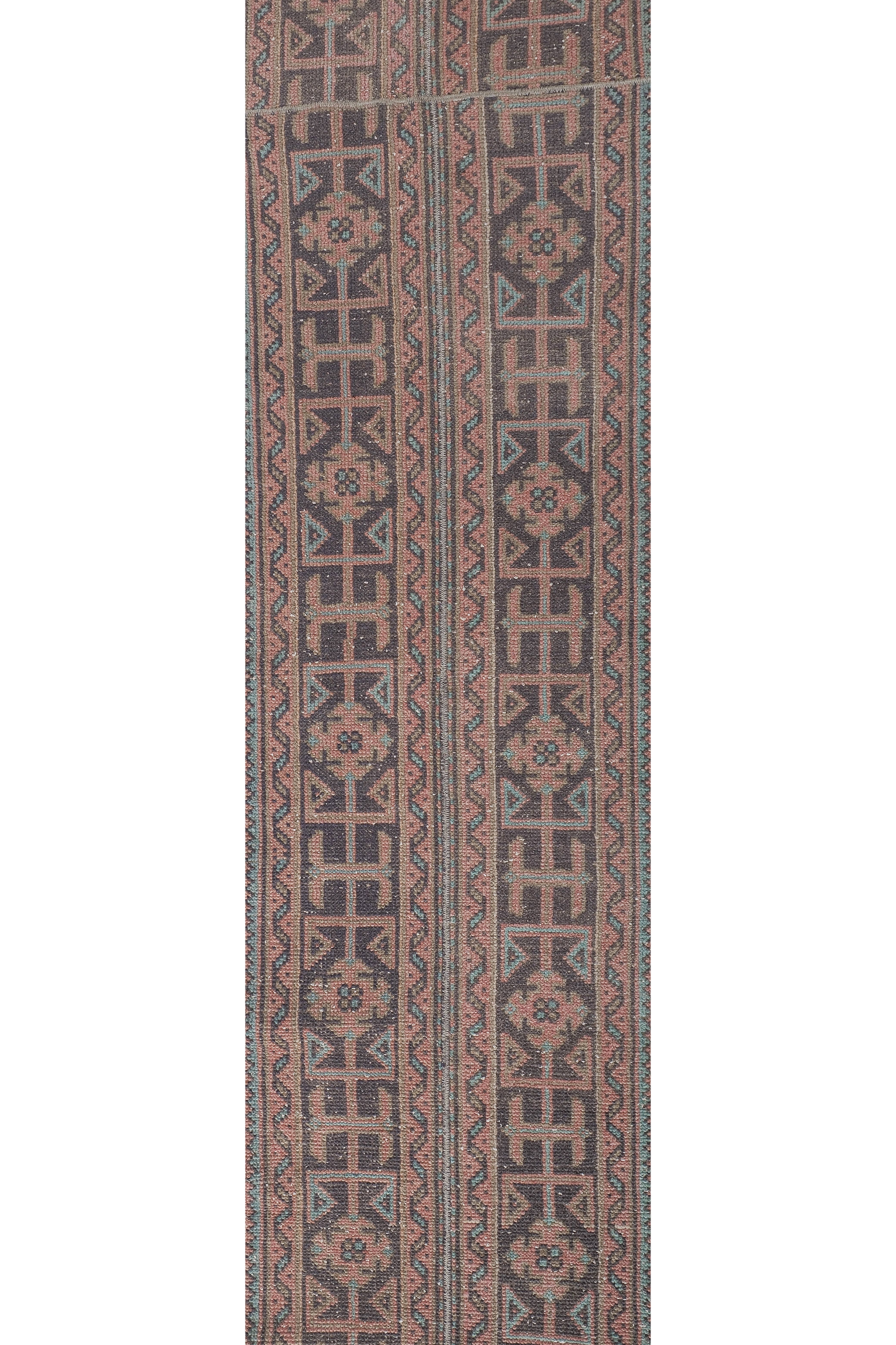 Vintage Oushak Runner 1'10'' x 20'8''