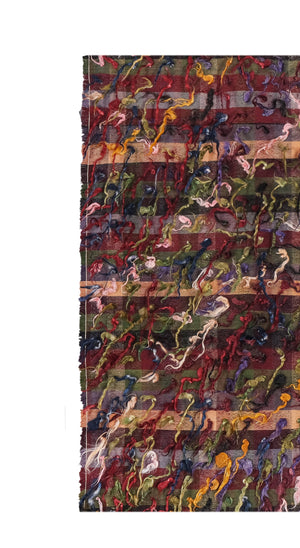 Vintage Turkish Kilim Rug 48'' x 58''