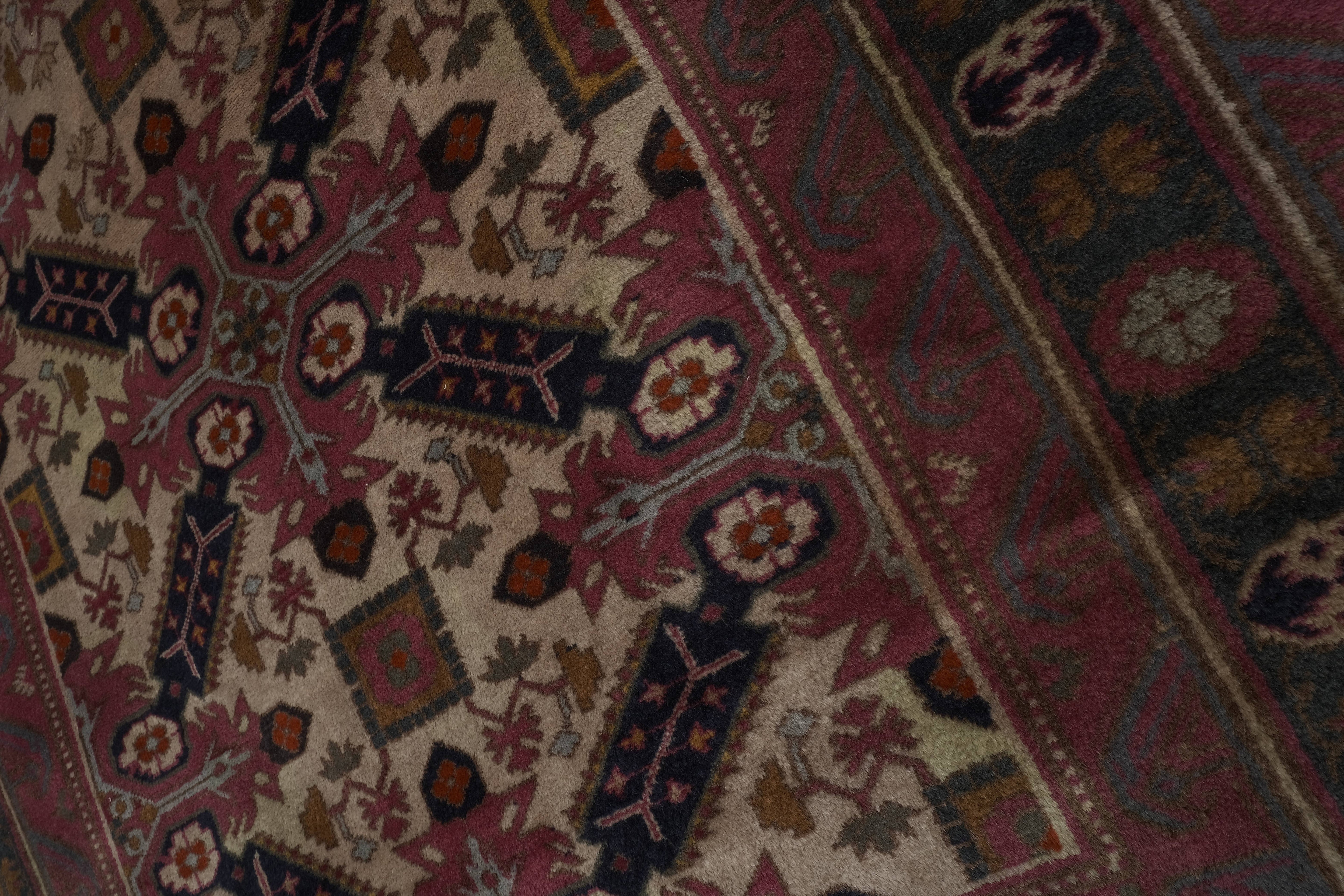 Vintage Caucasian Rug 4'2'' x 6'3''