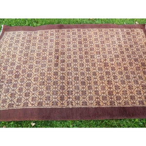Vintage Turkish Tulu Rug 3'9'' x 6'2''