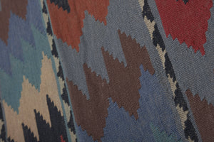 Vintage Turkish Kilim Rug 6'4'' x 6'4''