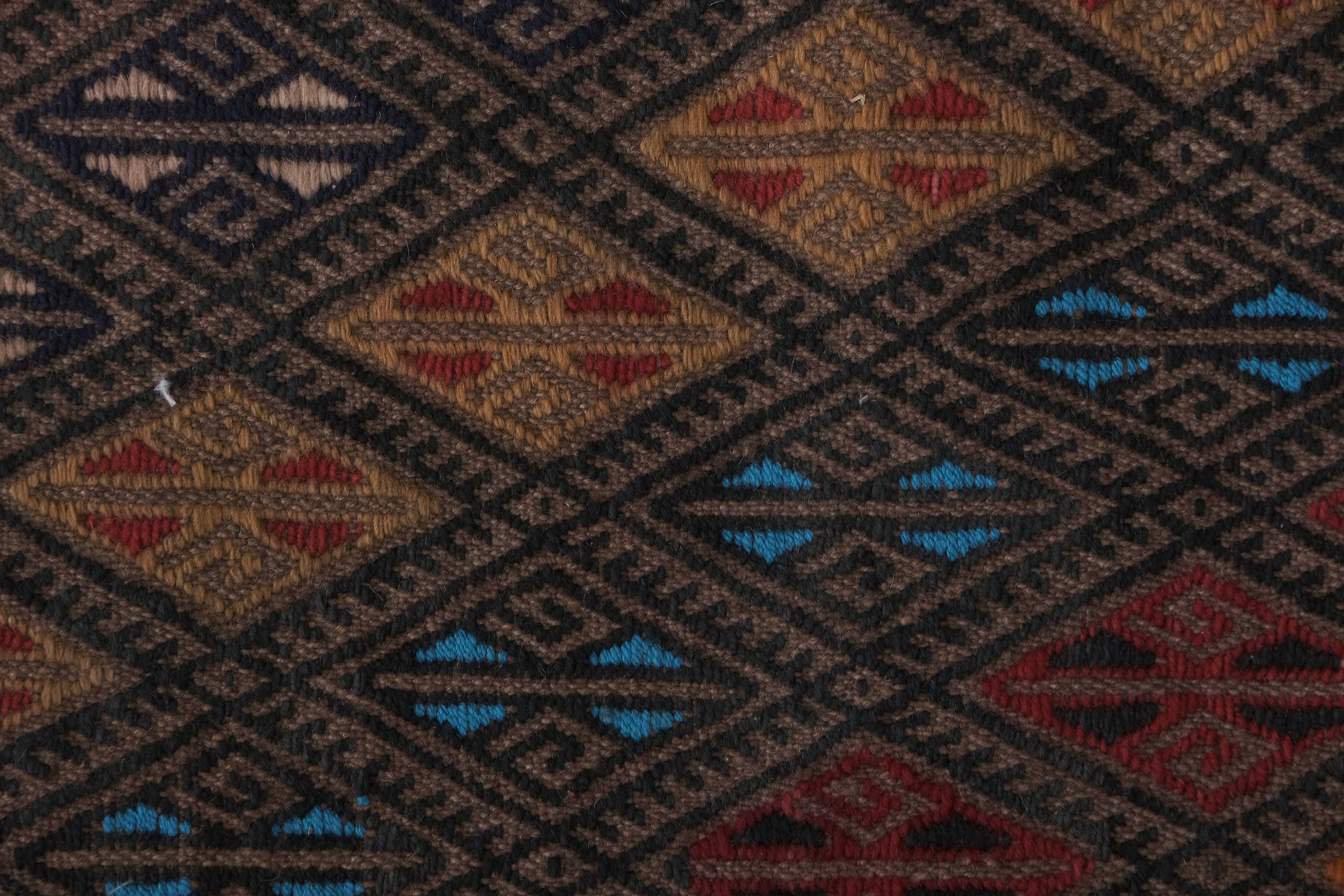 Vintage Kilim Runner 2'2'' x 14'
