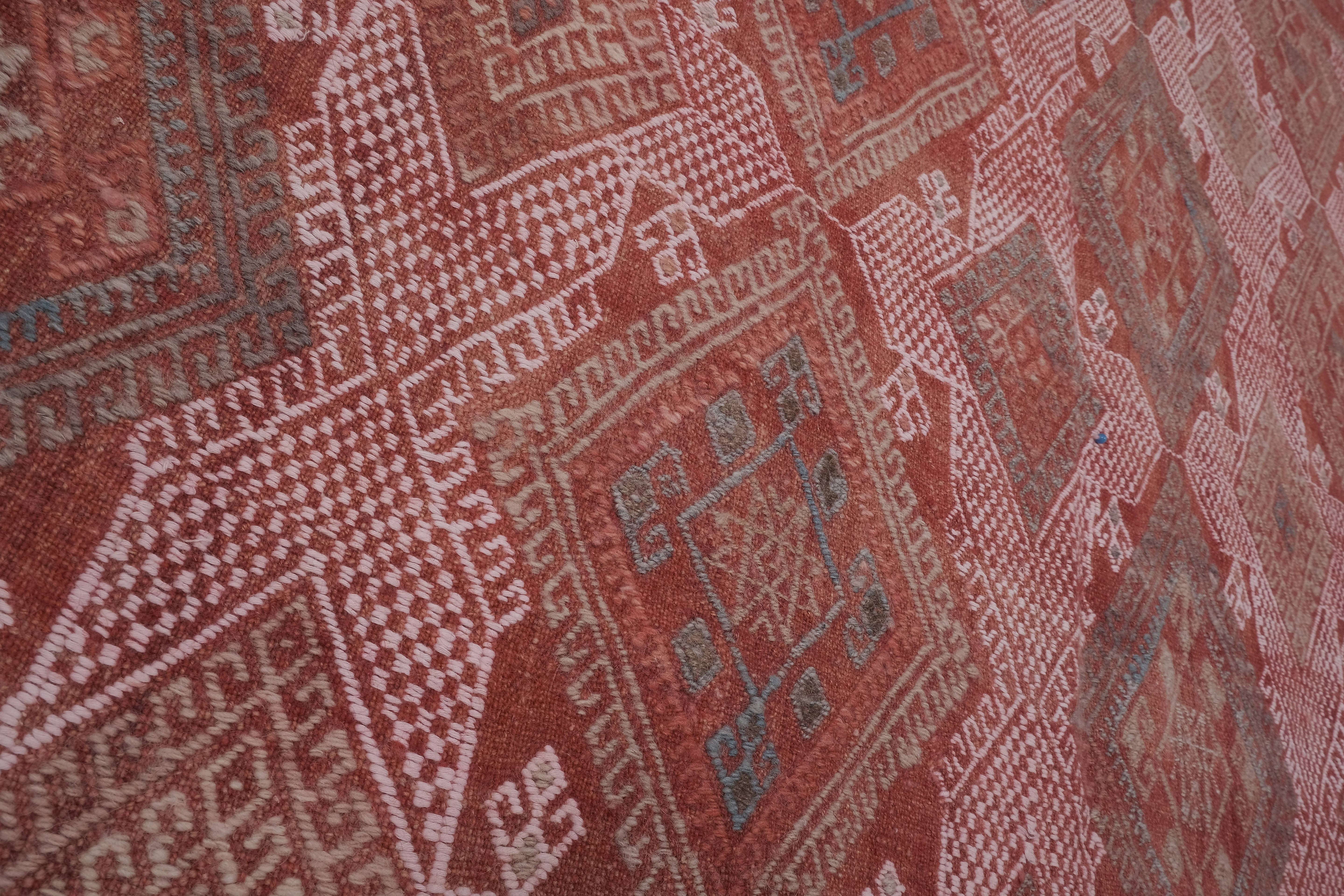 Vintage Turkish Rug 5' x 6'9''