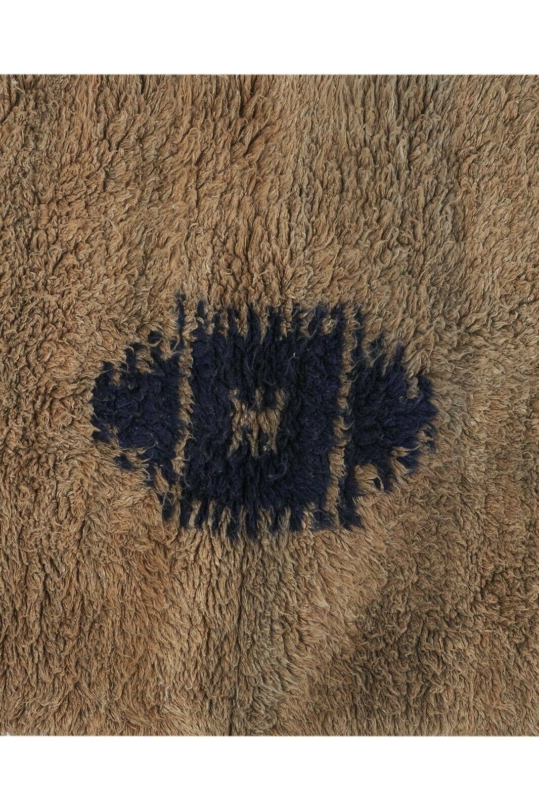 Vintage Turkish Tulu Rug 3'8'' x 5'6''