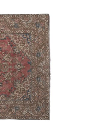 Vintage Turkish Rug 4'5'' x 6'4''