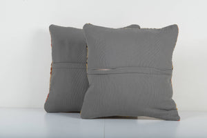 Kilim Pillow Cover Set of 2 | 16'' x 16''