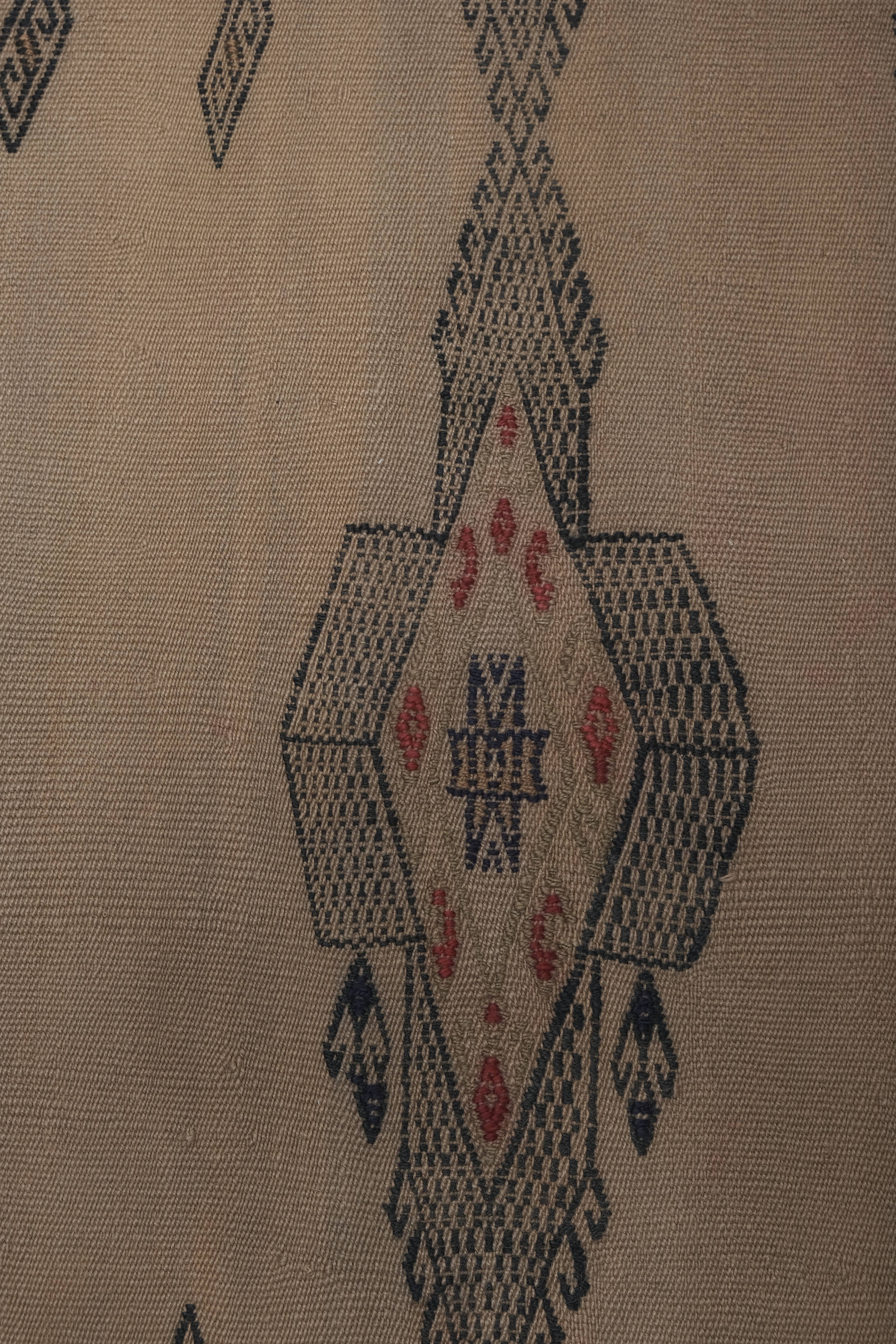 Vintage Turkish Kilim Runner 2'7'' x 13'4''