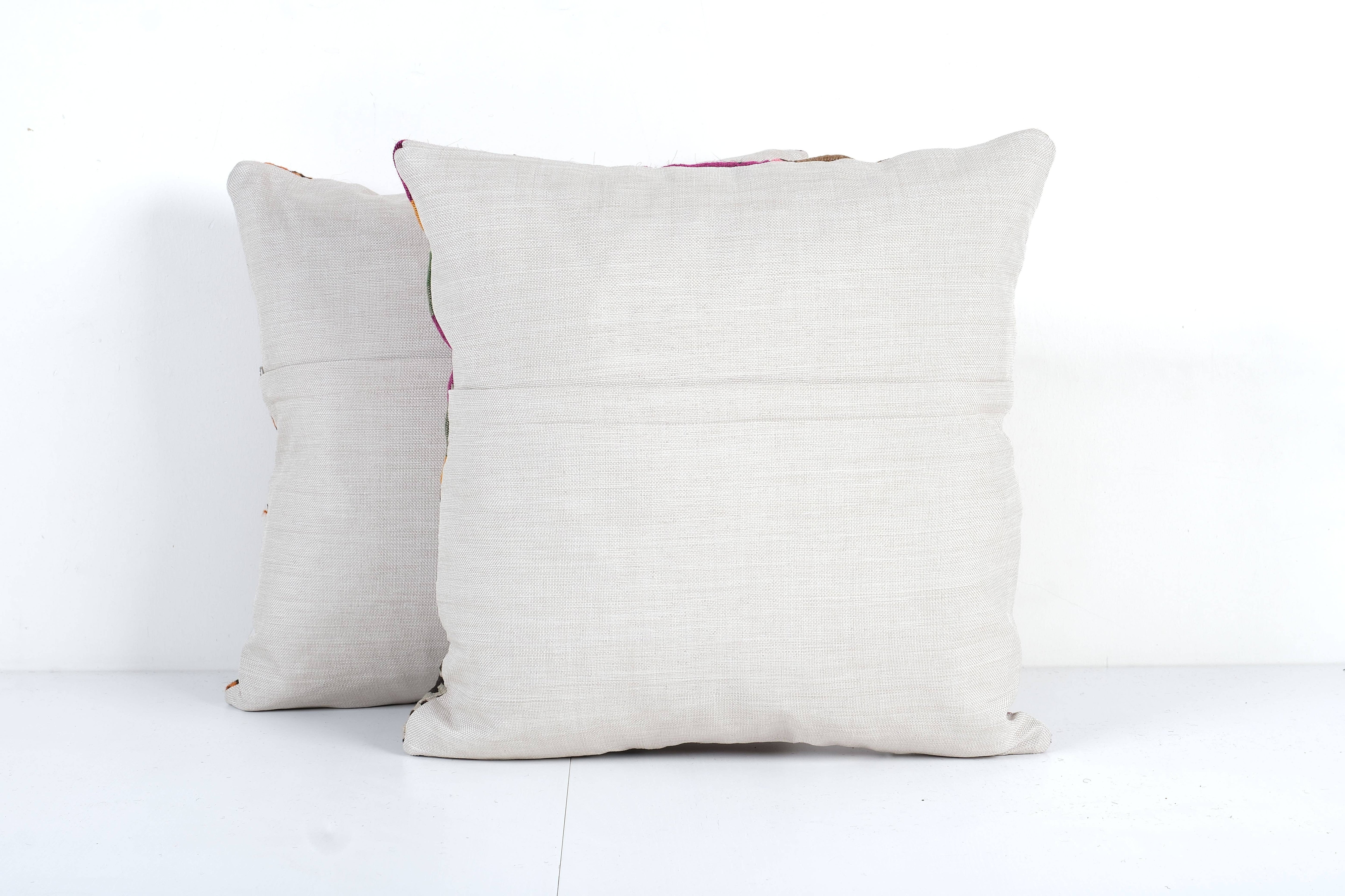Kilim Patchwork Pillow Cover Set of 2 | 20'' x 20''