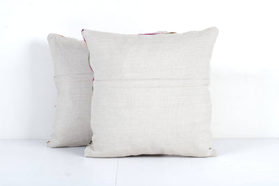 Kilim Patchwork Pillow Cover Set of 2 | 20'' x 20''