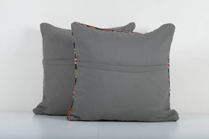 Kilim Pillow Cover Set of 2 | 19'' x 20''