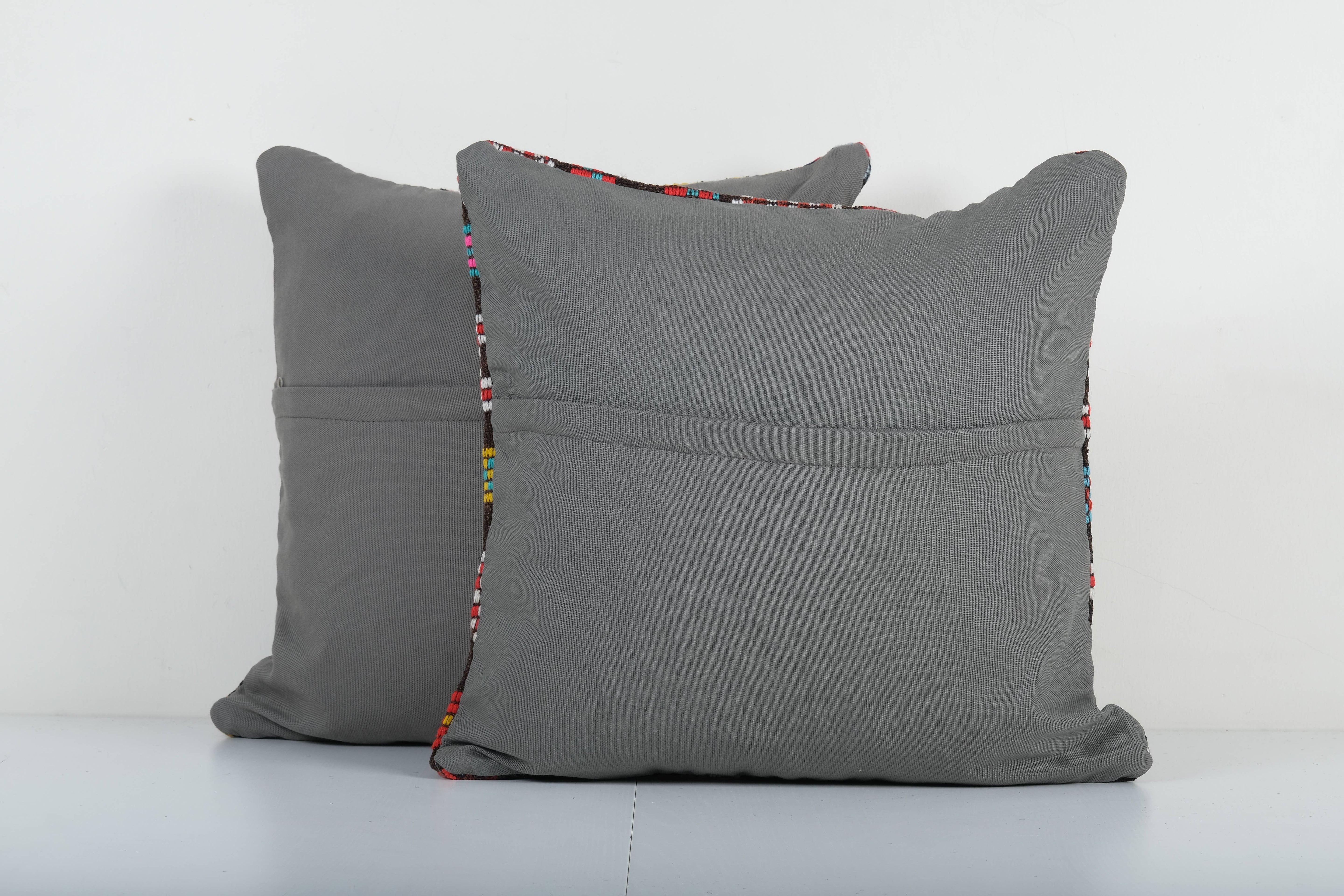 Kilim Pillow Cover Set of 2 | 19'' x 20''