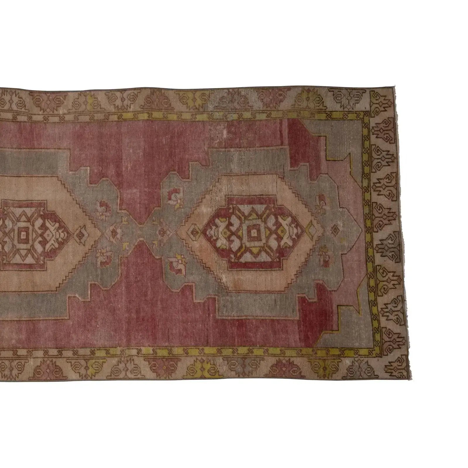Vintage Oushak Rug 4'7'' x 12'1''