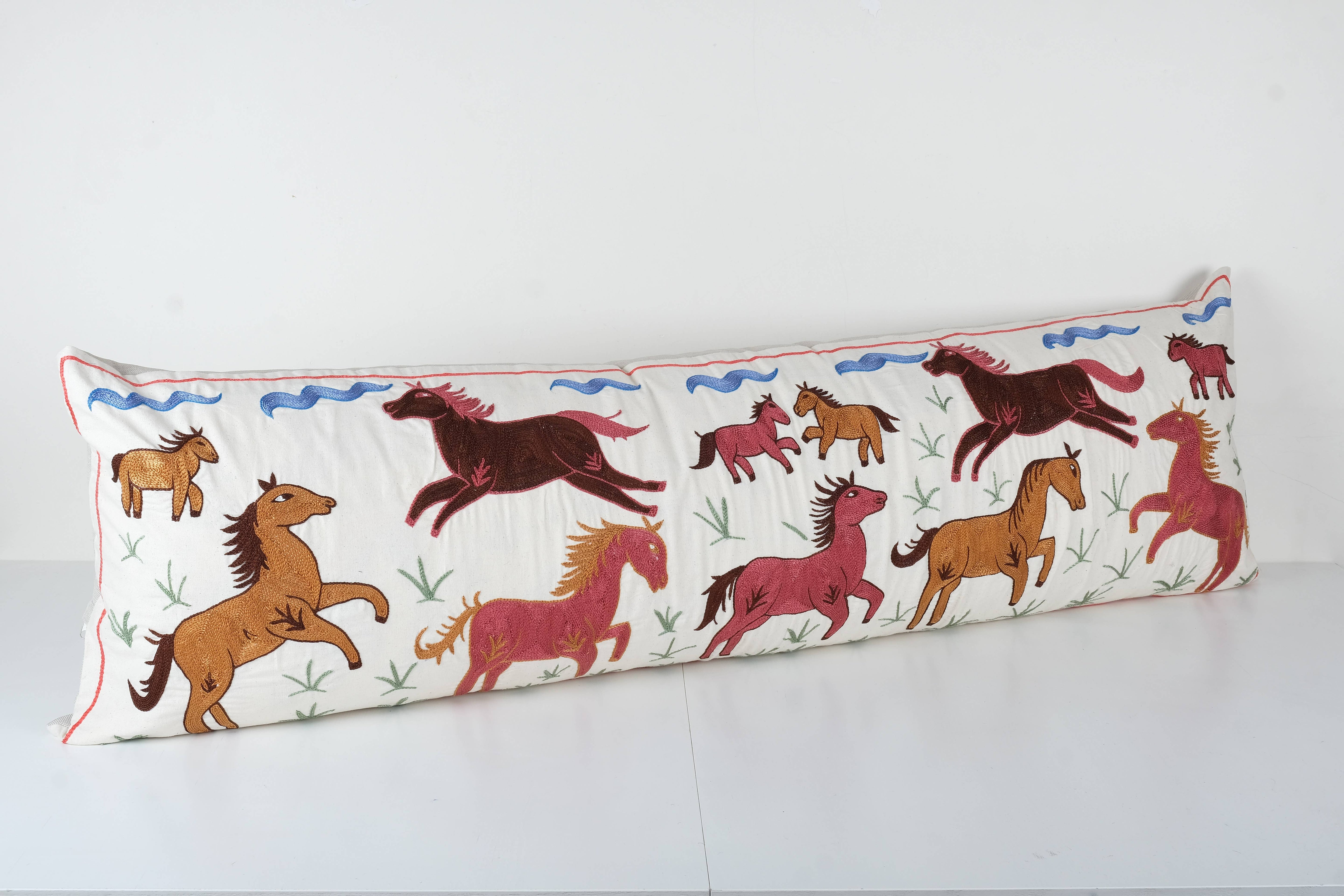 Suzani Bedding Pillow Cover | 18'' x 59''