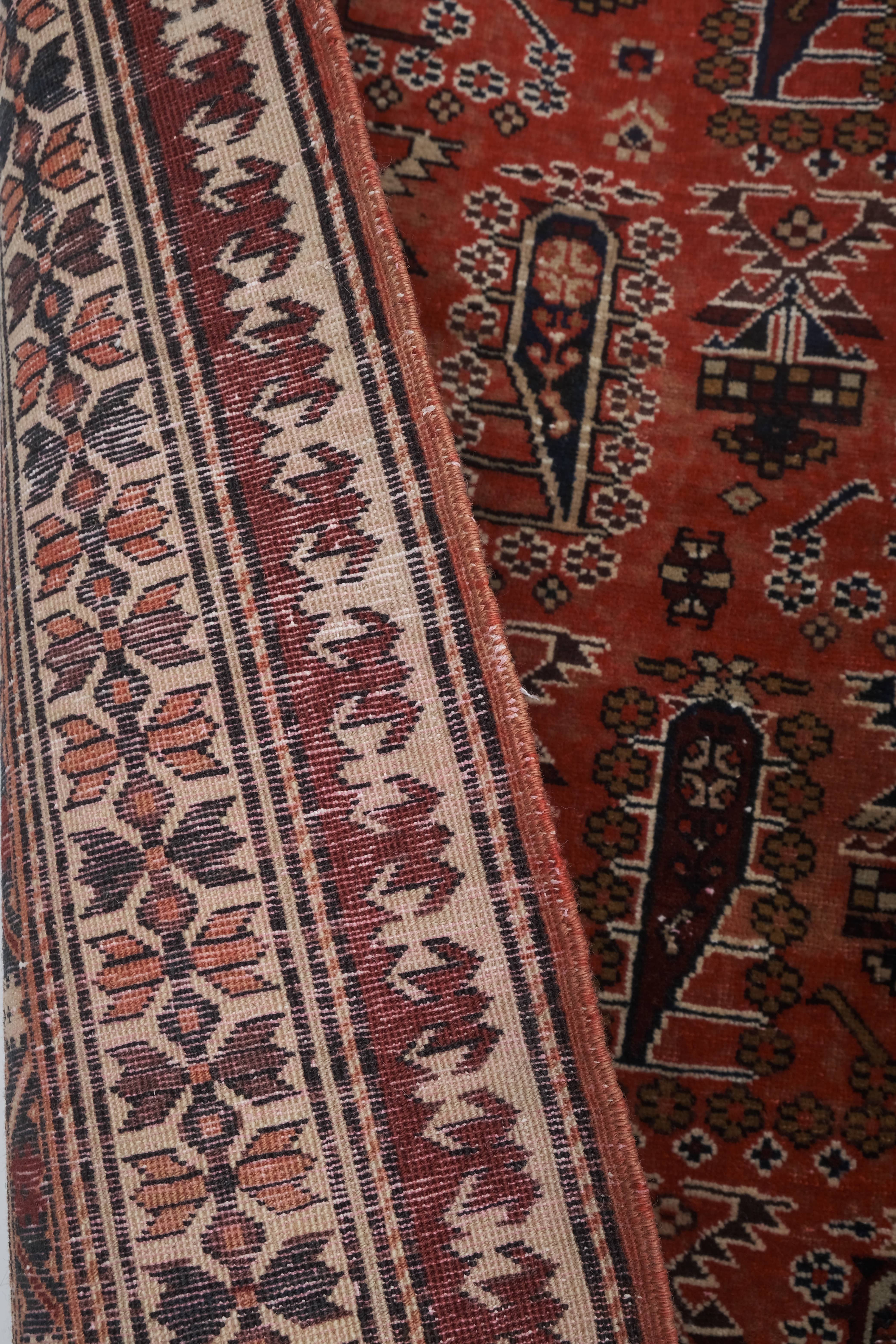 Vintage Caucasian Rug 4'7'' x 6'9''