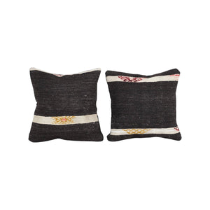 Kilim Pillow Cover Set of 2 | 15'' x 15''